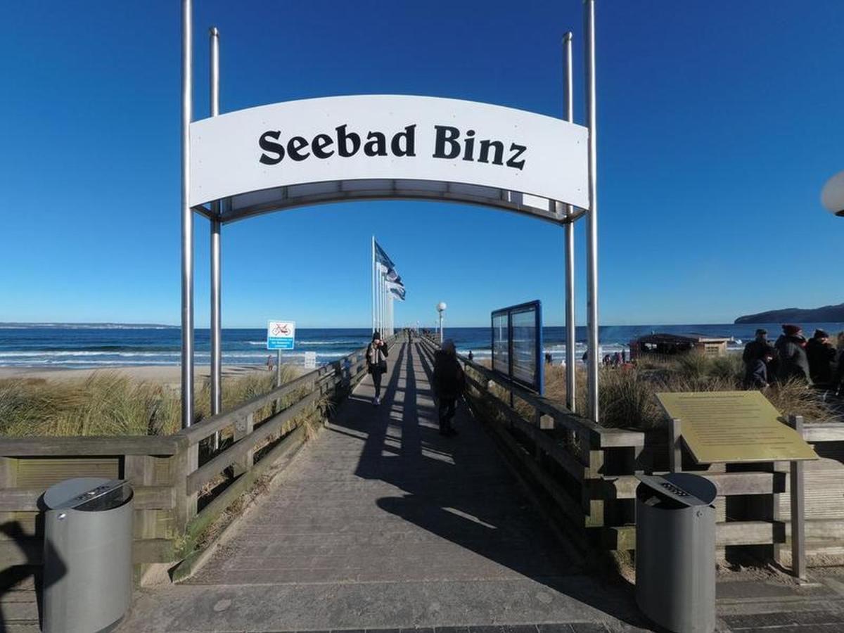 Villa Seeblick Wohnung Nr. 2 Binz Buitenkant foto